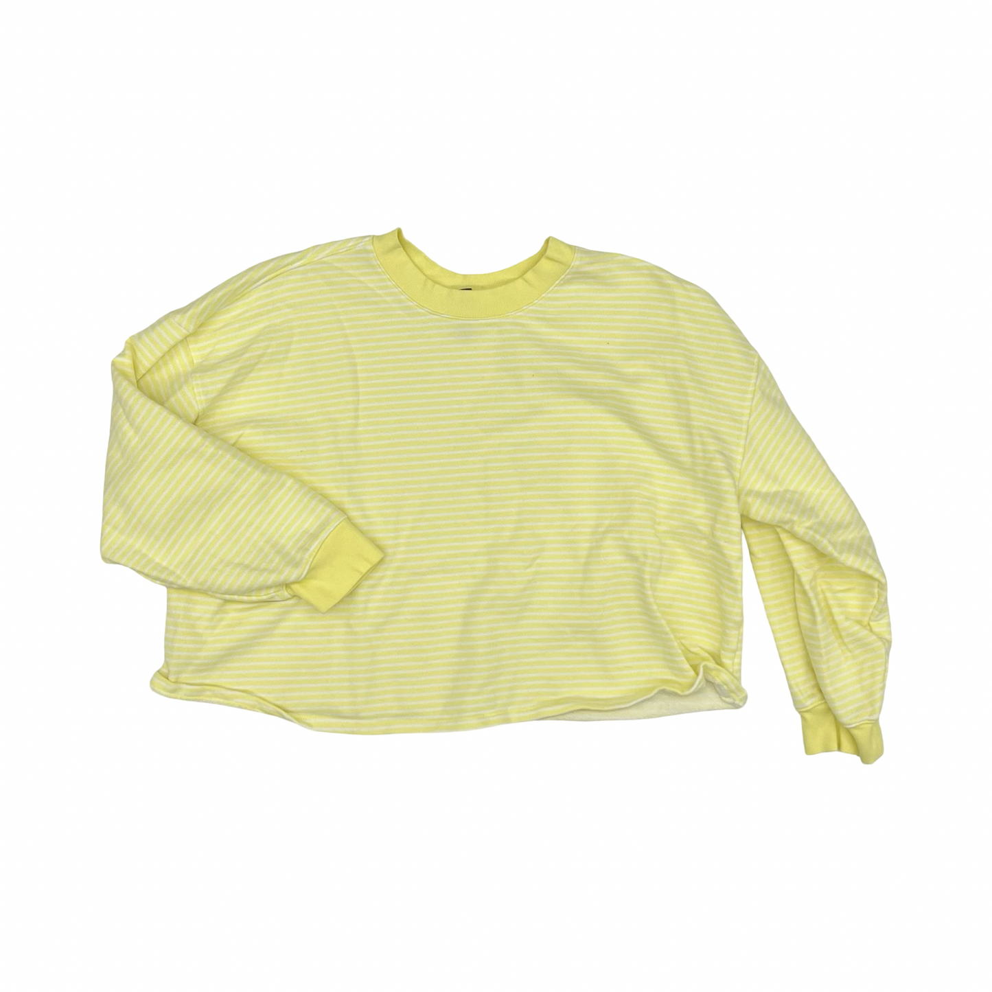 Sweatshirt Crewneck By Wild Fable In White & Yellow, Size:Xxl