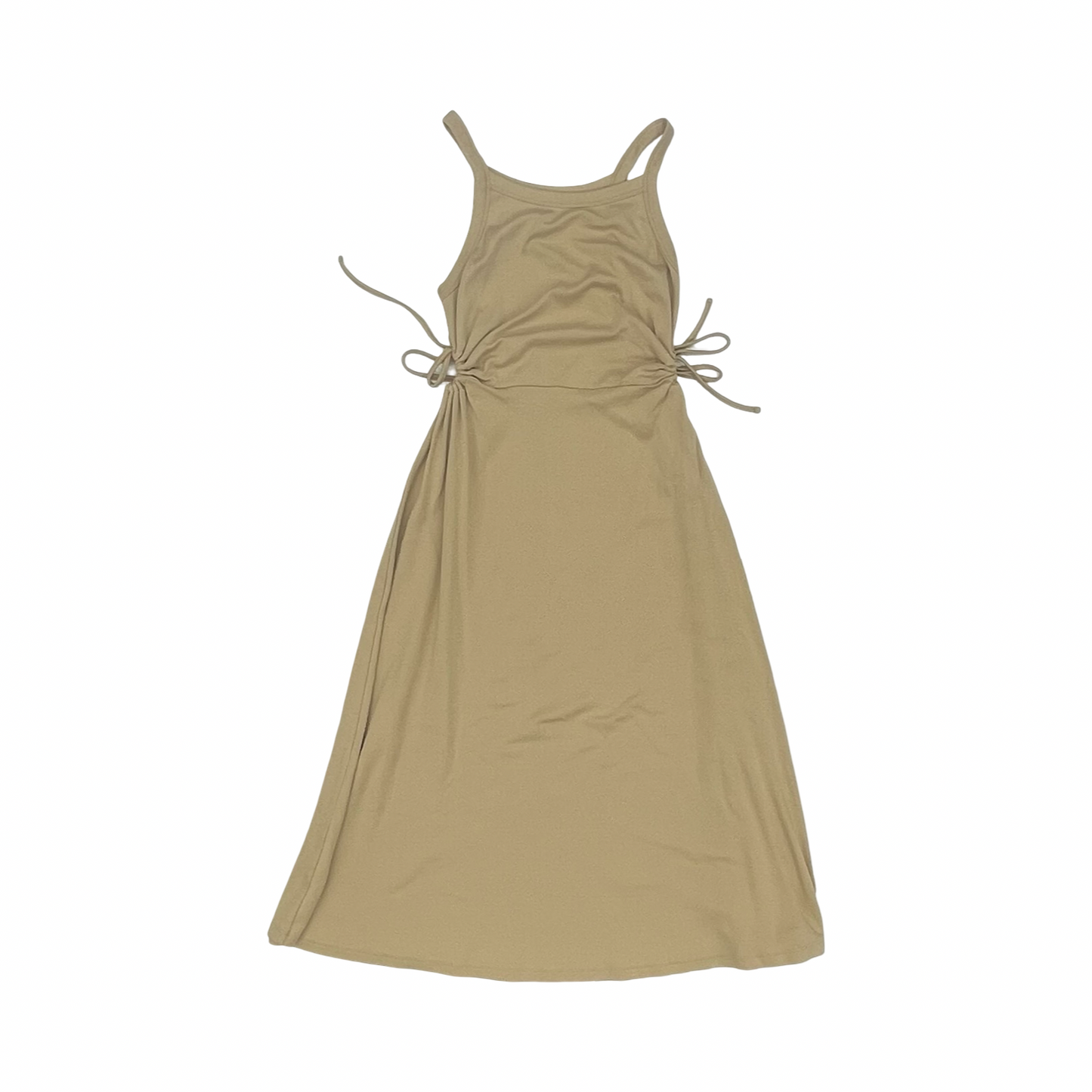 Dress Casual Midi By Gap In Brown, Size:M
