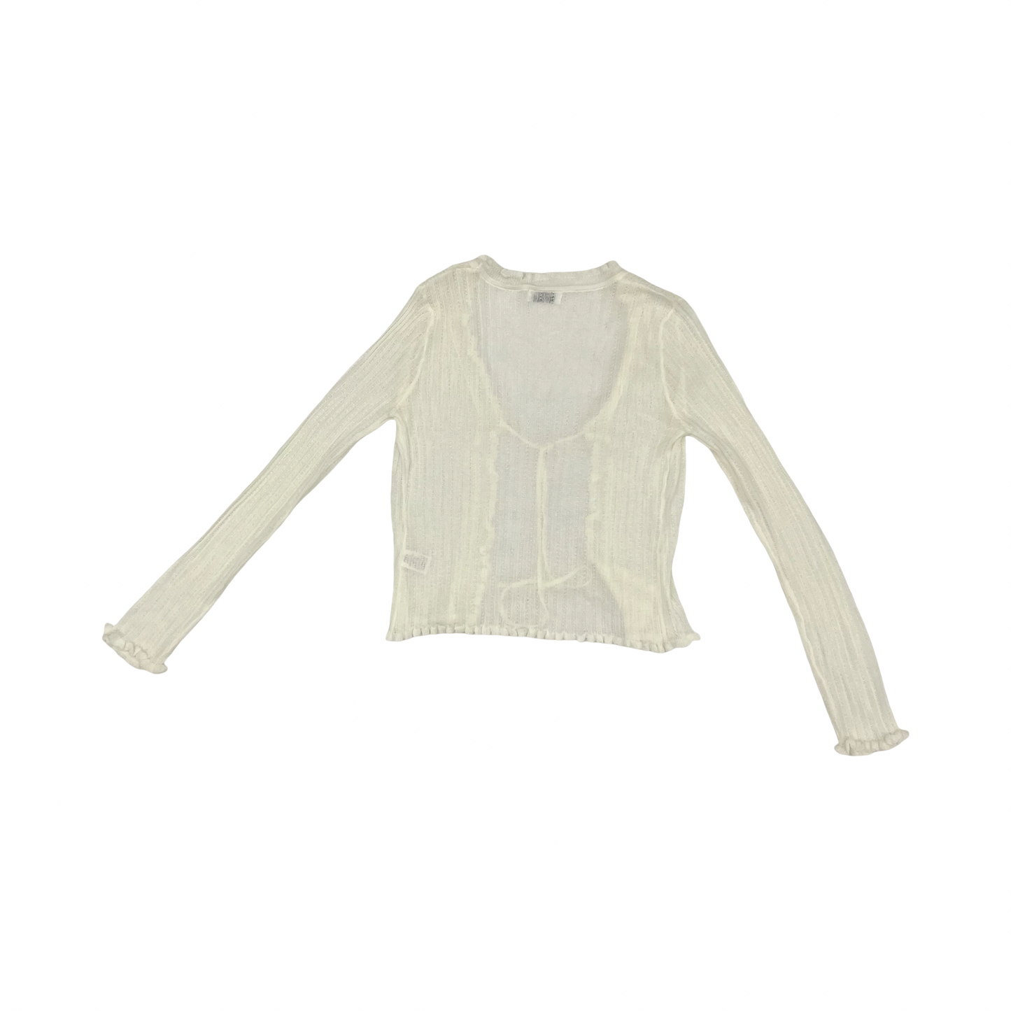 Cardigan By Workshop In Cream, Size:M