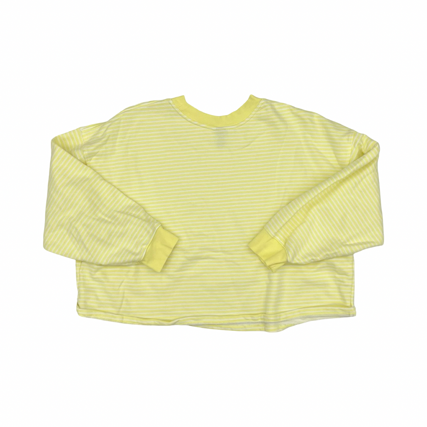 Sweatshirt Crewneck By Wild Fable In White & Yellow, Size:Xxl