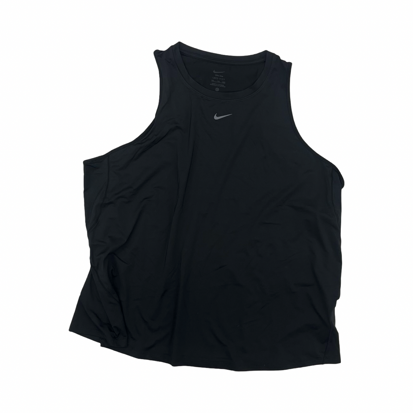Athletic Tank Top By Nike Apparel In Black, Size:Xxl