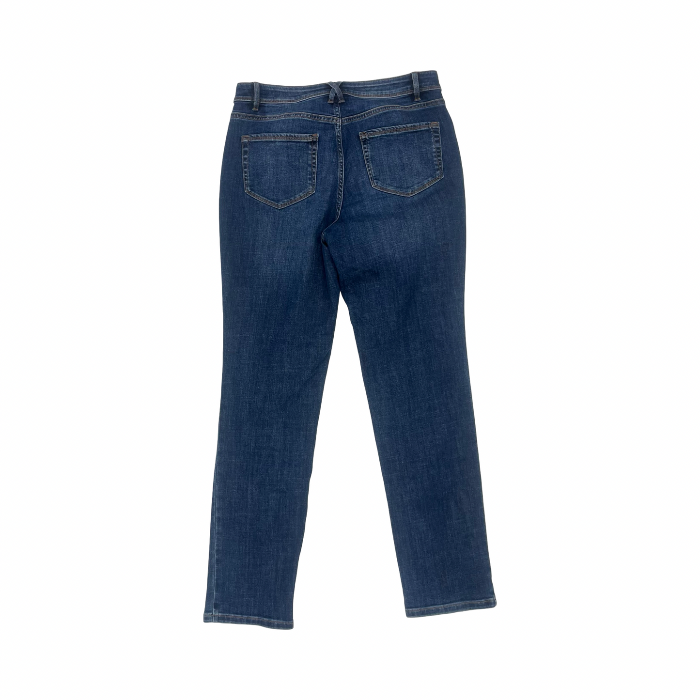 Jeans Straight By J. Jill In Blue Denim, Size:8