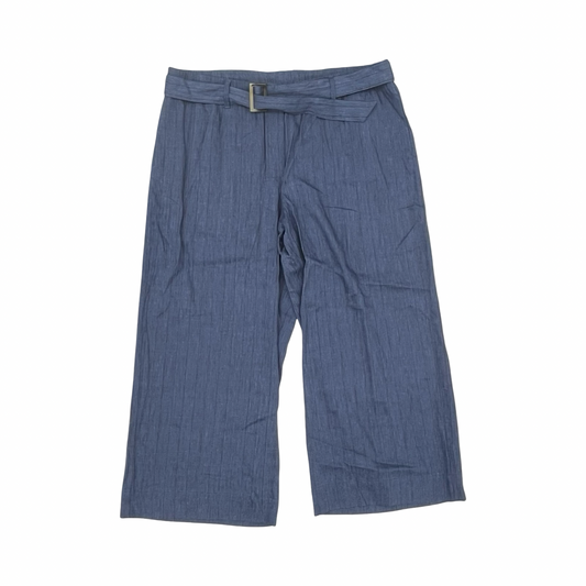 Pants Linen By J. Jill In Blue & Red, Size:Xl