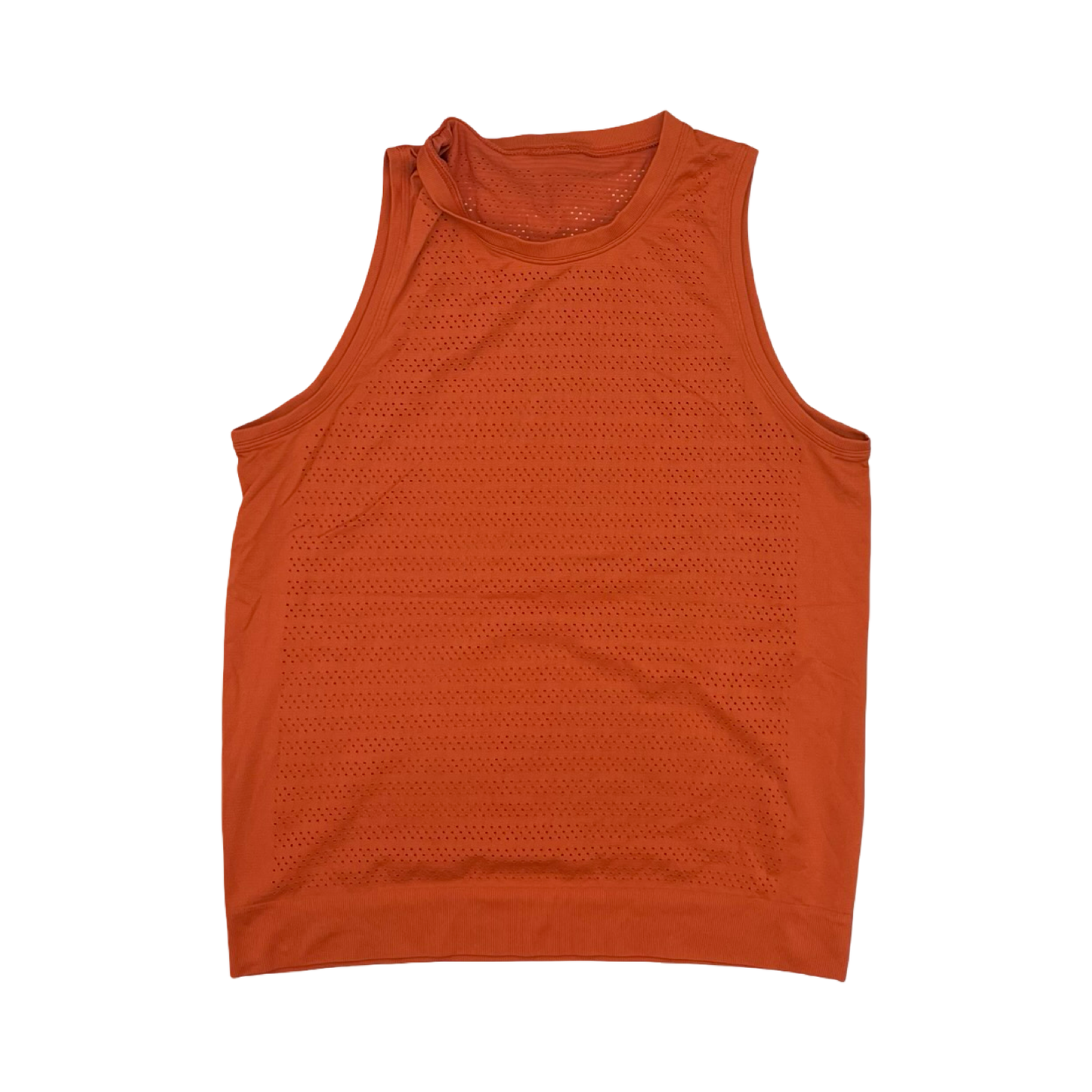 Athletic Tank Top By Lululemon In Orange, Size:M