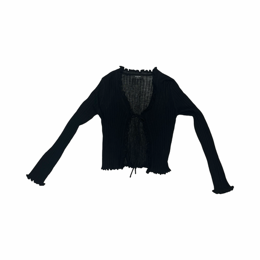 Cardigan By Workshop In Black, Size:M