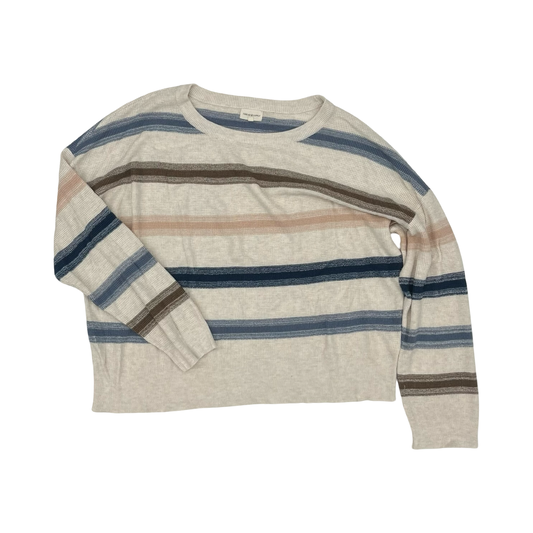 Sweater By Thread And Supply In Striped Pattern, Size:1X