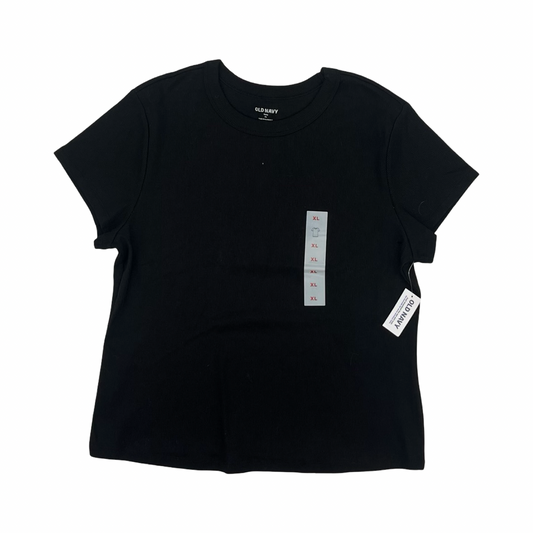 Top Ss Basic By Old Navy In Black, Size:Xl