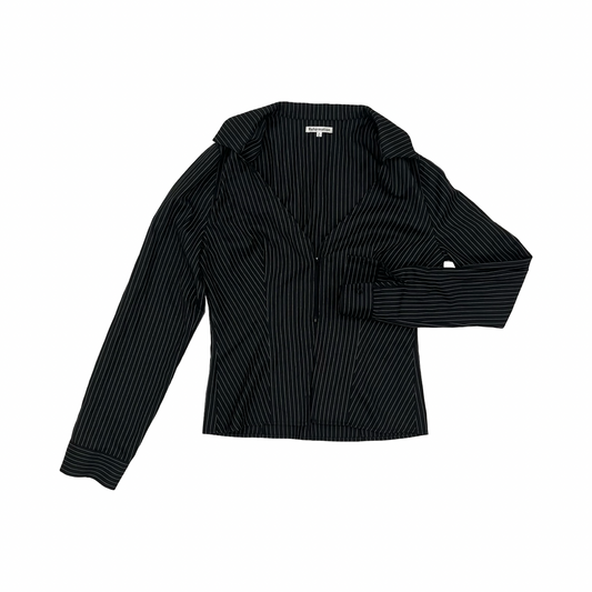 Blouse Ls By Reformation In Black & White, Size:S