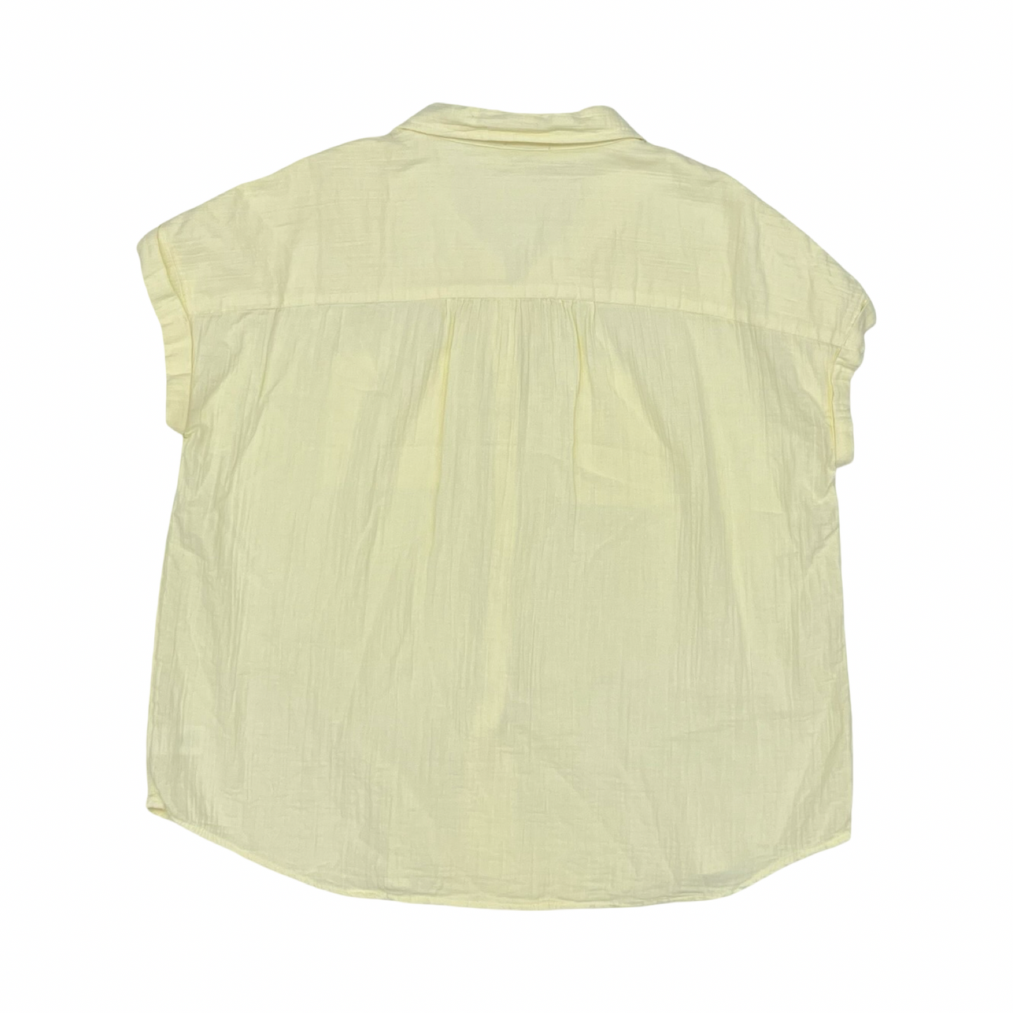 Blouse Ss By Wonderly In Yellow, Size:Xl