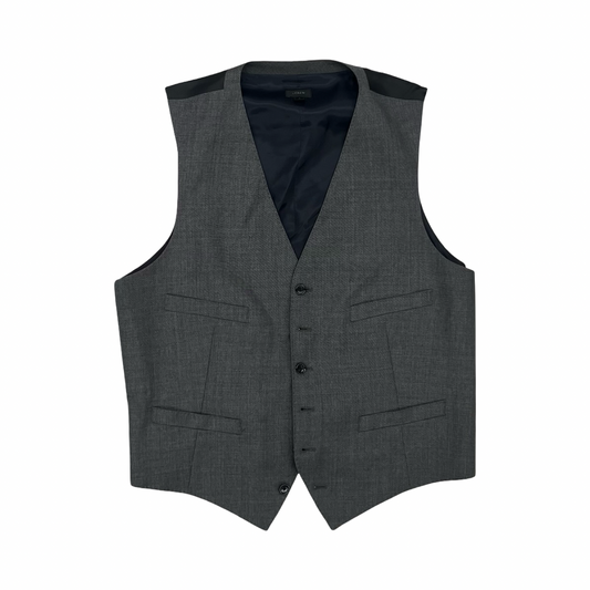 Vest Other By J. Crew In Grey, Size:L