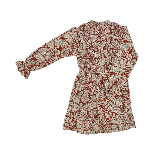 Dress Party Short By Kori America In Grey & Orange, Size:L