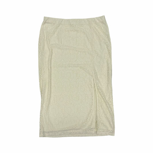 Skirt Maxi By A New Day In Cream, Size:14