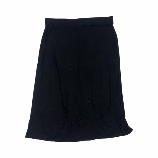Skirt Midi By Ana In Black, Size:2X