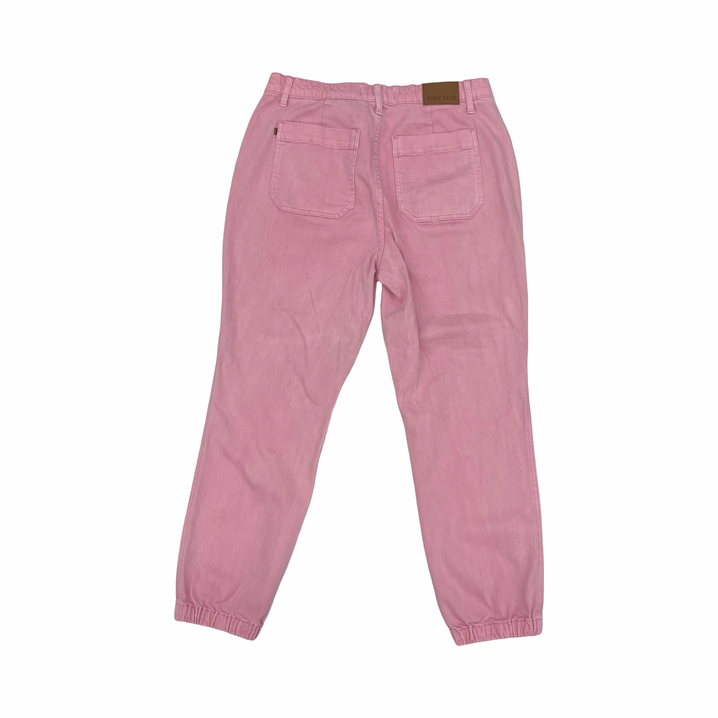 Pants Joggers By Judy Blue In Pink, Size:14