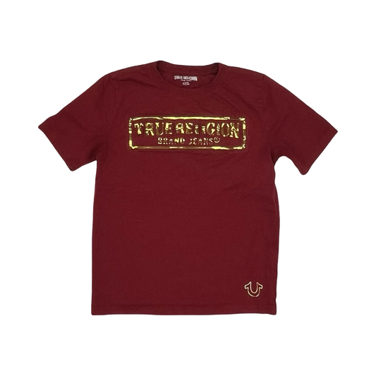 Top Ss By True Religion In Red, Size:M
