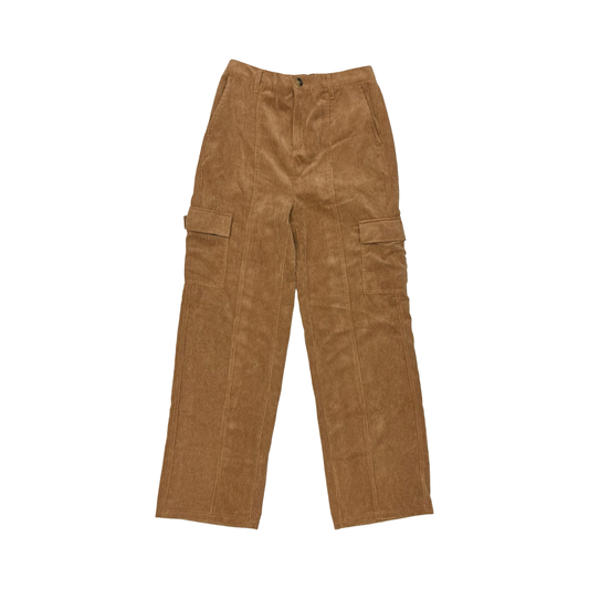 Pants Corduroy By Love Tree In Brown, Size:M