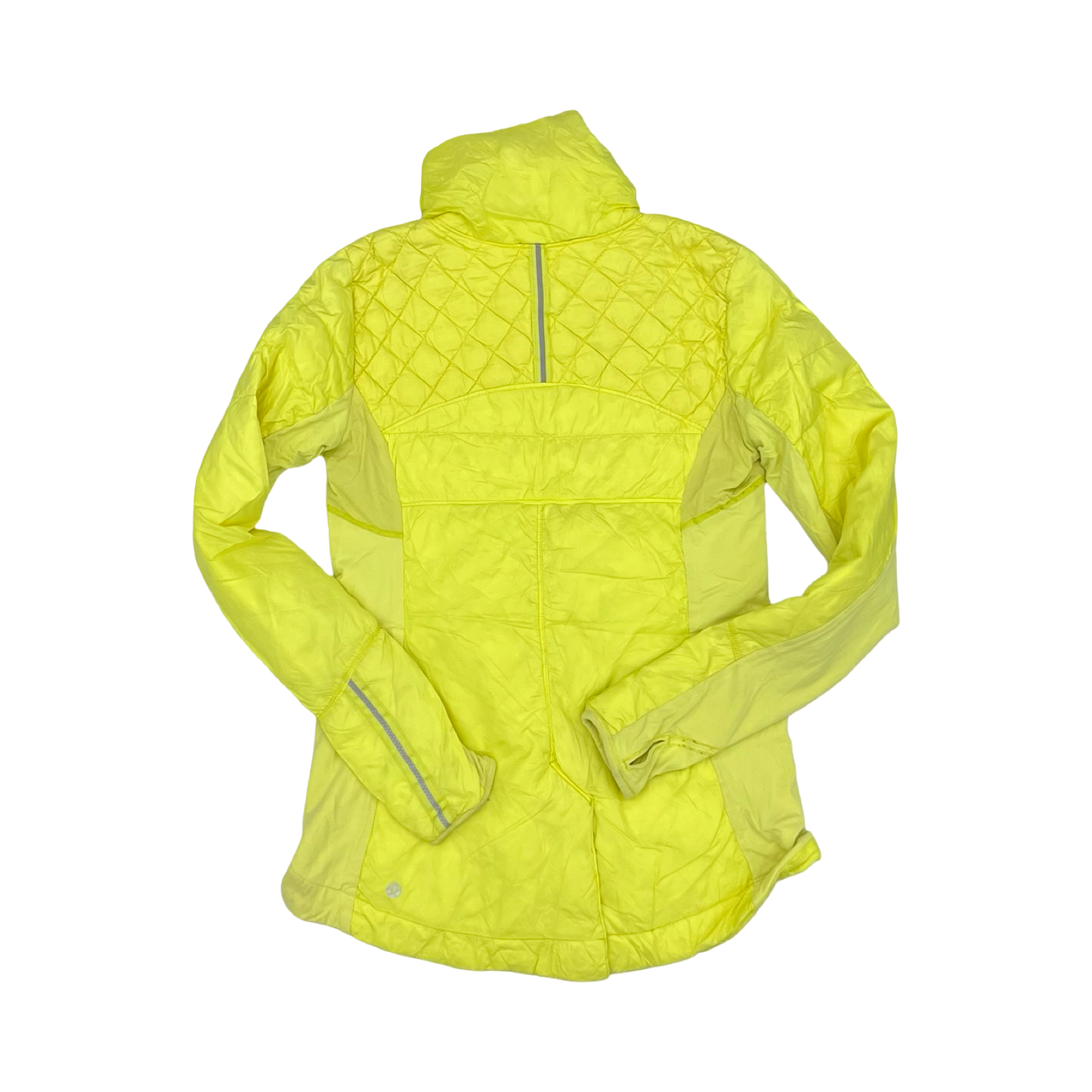 Athletic Sweatshirt Crewneck By Lululemon In Yellow, Size:M