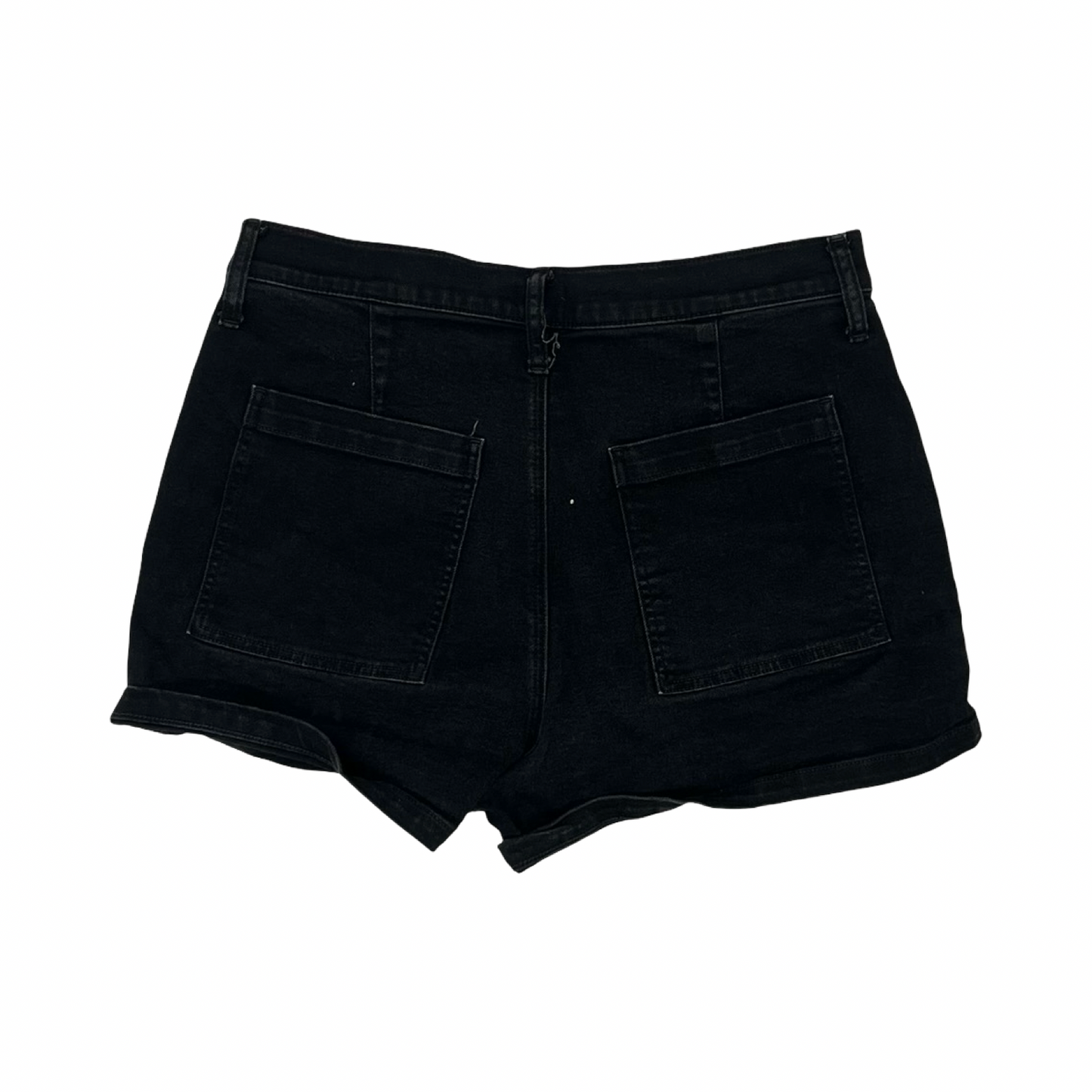 Shorts By J. Crew In Black Denim, Size:12