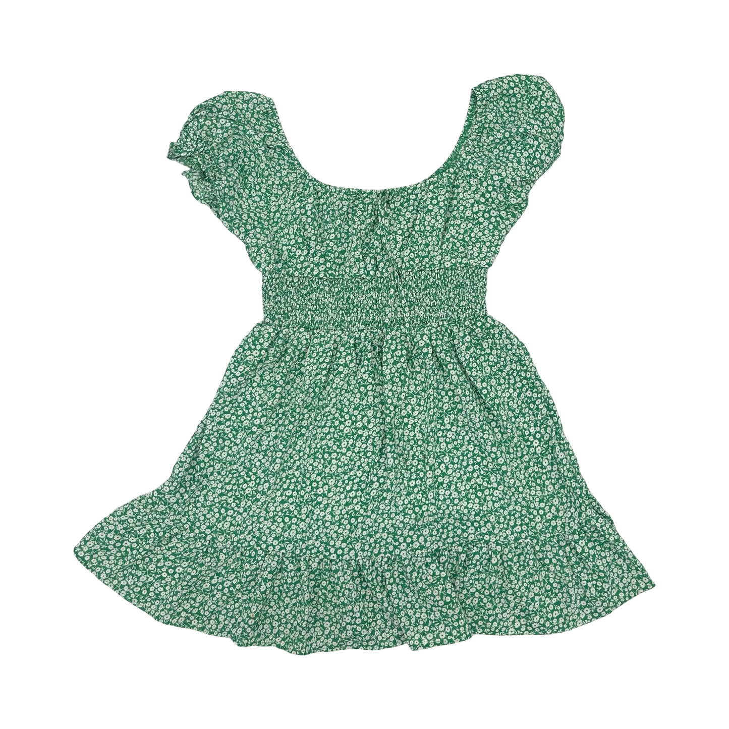 Dress Casual Short By Cmf In Green & White, Size:Xl
