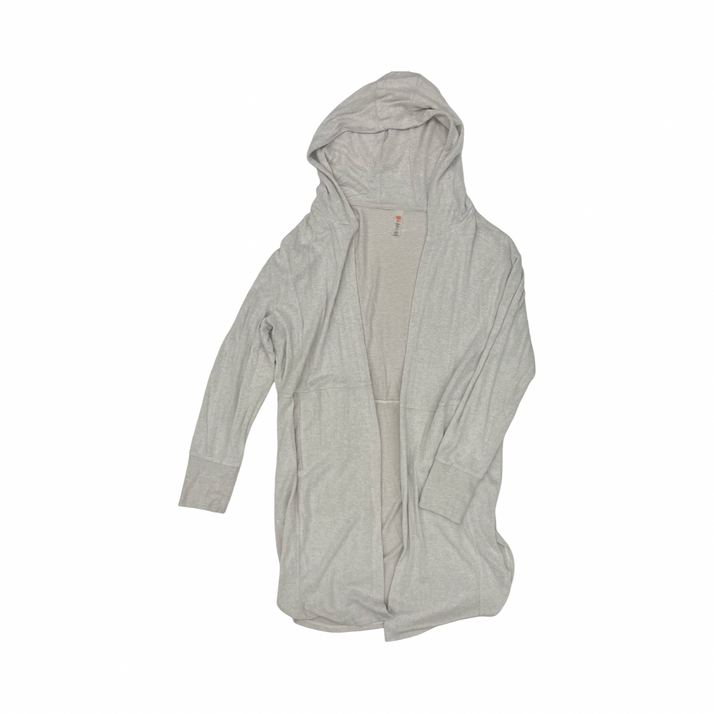 Sweater Cardigan By Mono B In Grey, Size:L