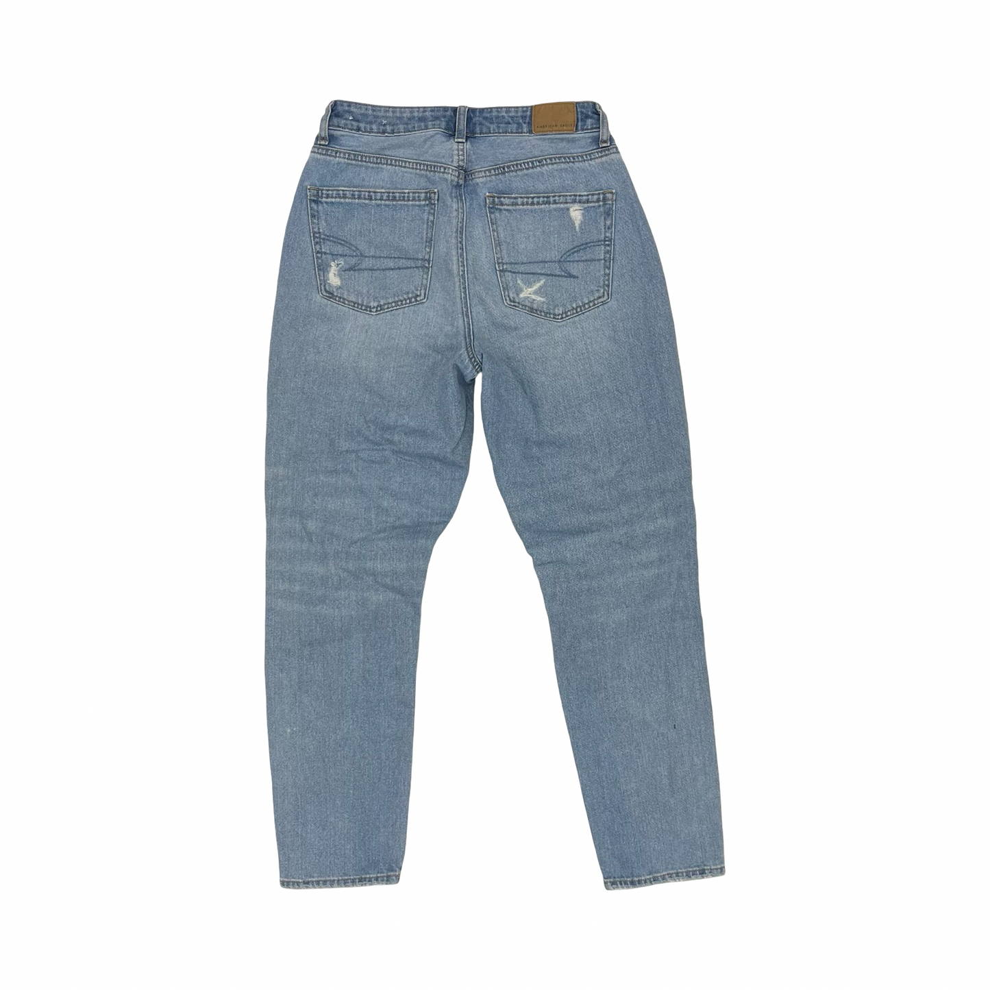 Jeans Boyfriend By American Eagle In Blue Denim, Size:2