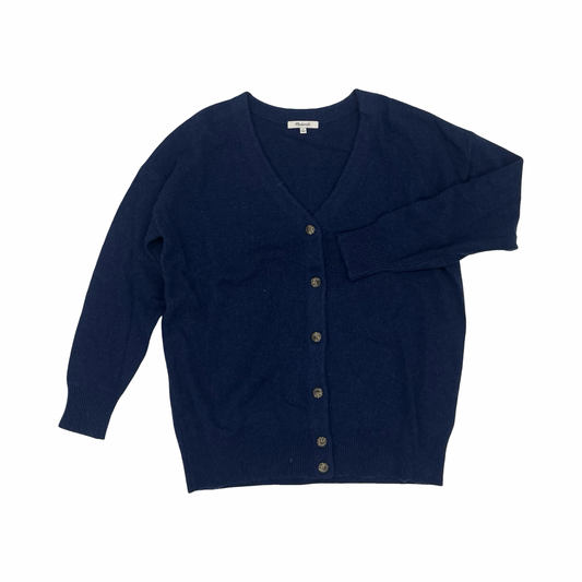 Sweater Cardigan By Madewell In Navy, Size:S