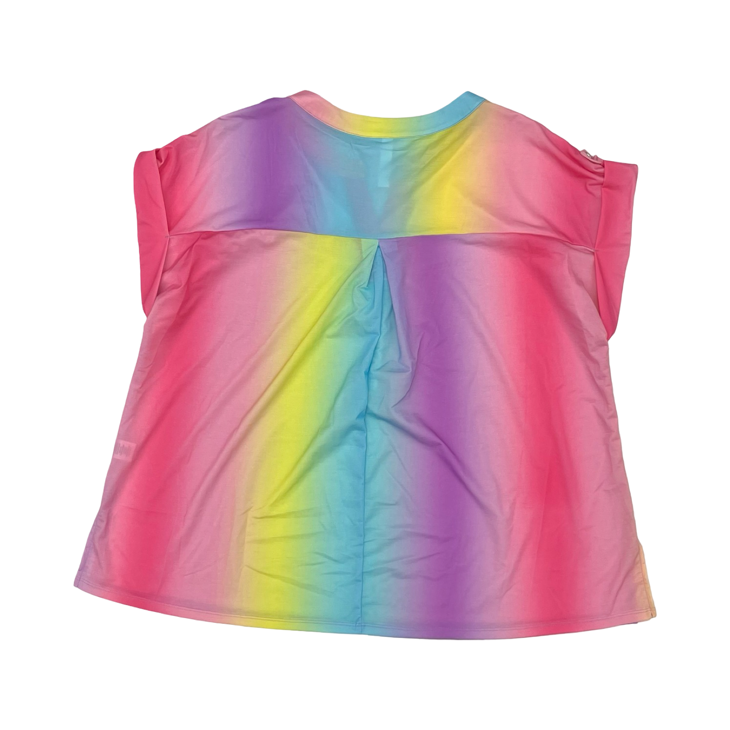 Blouse Ss By Dear Scarlett In Multi, Size:2X