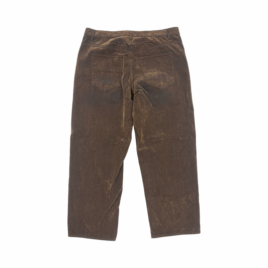 Jeans Wide Leg By Madewell In Black Denim, Size:14