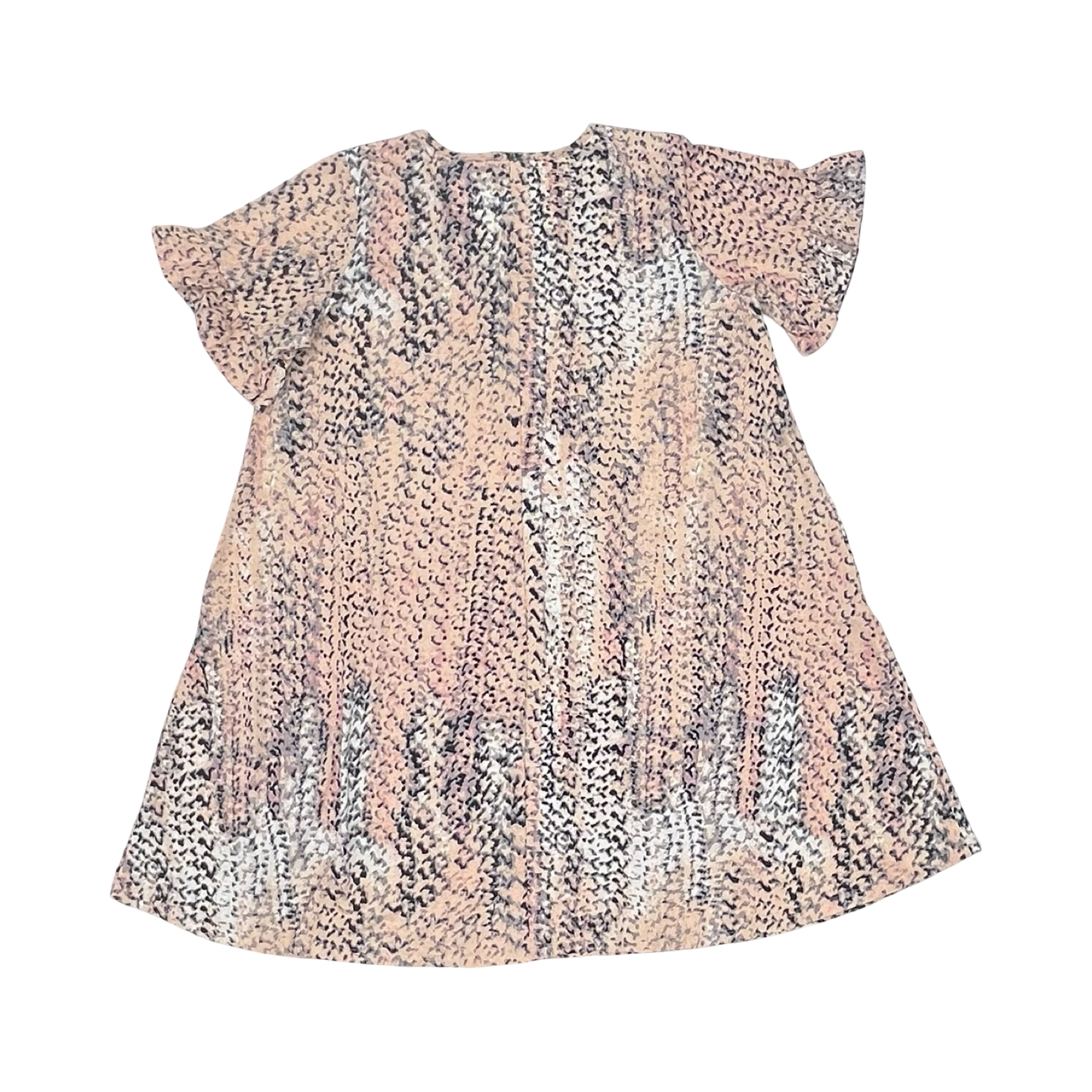 Dress Casual Short By Ninexis In Black & Pink, Size:Xl