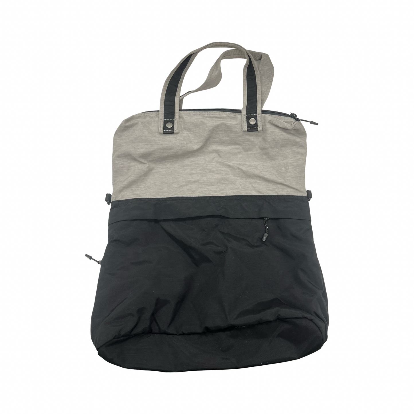 Handbag By Eddie Bauer In Black & Grey, Size:Medium