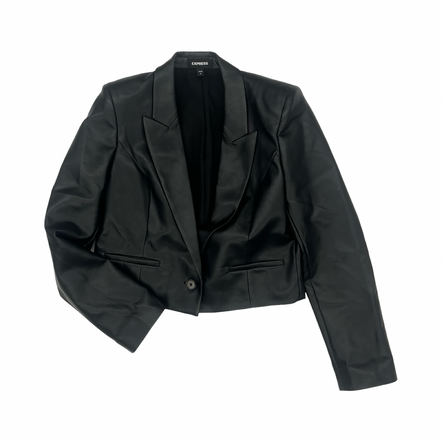 Jacket Other By Express In Black, Size:M