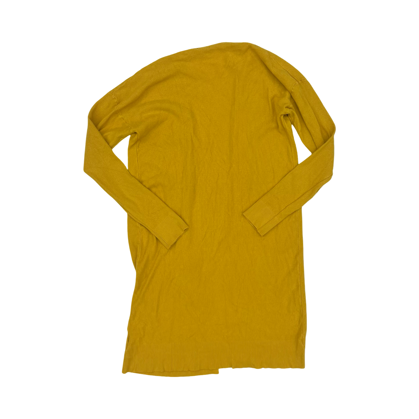 Sweater Cardigan By Tea N Rose In Yellow, Size:Xl