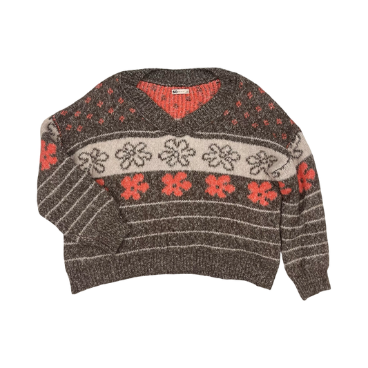 Sweater By So In Brown, Size:Xxl