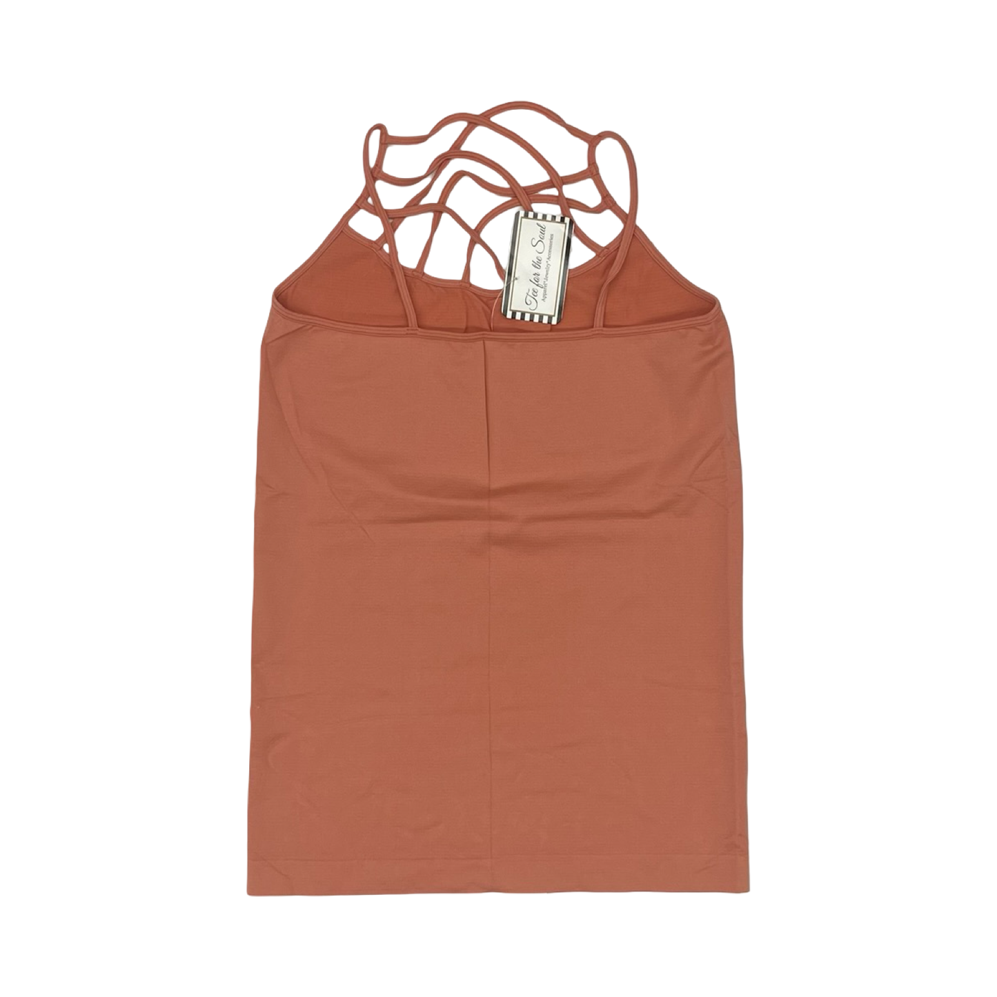Top Cami By Zenana Outfitters In Orange, Size:1X