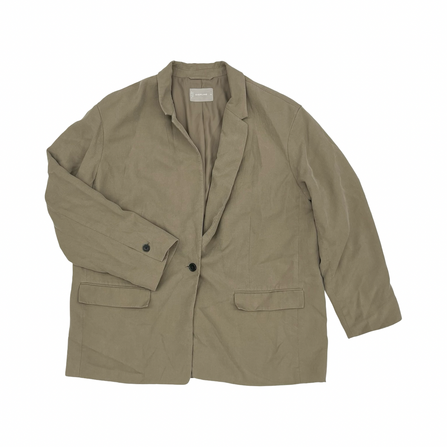 Blazer By Everlane In Tan, Size:Xl