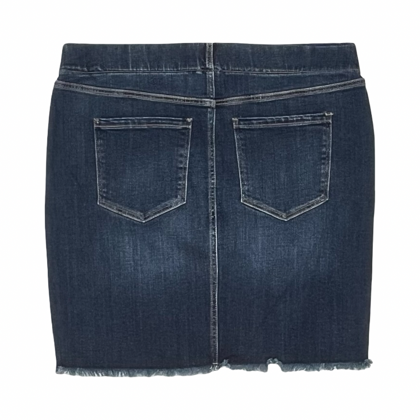 Skirt Mini & Short By Liverpool In Blue Denim, Size:12