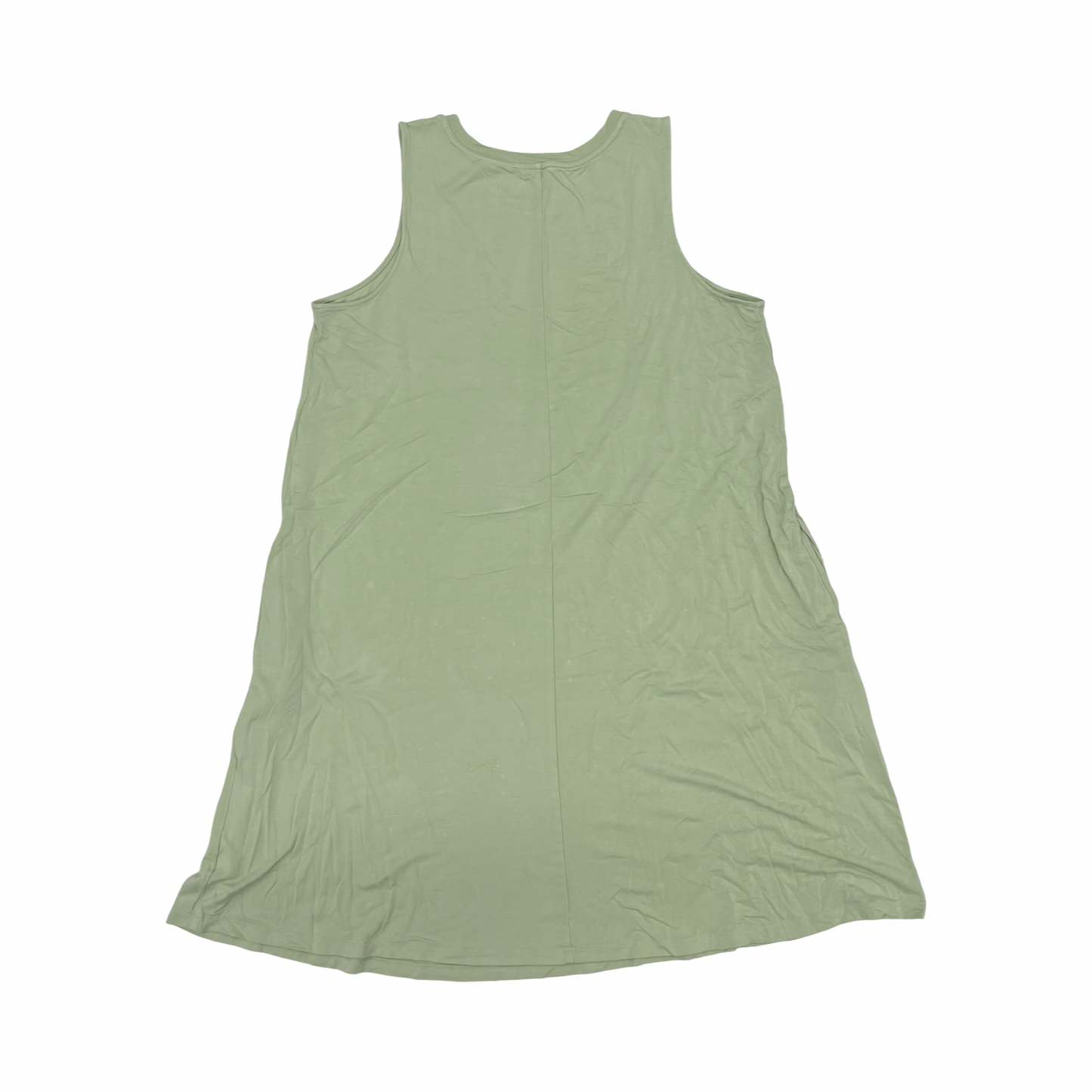 Dress Casual Short By Time And Tru In Green, Size:Xxl
