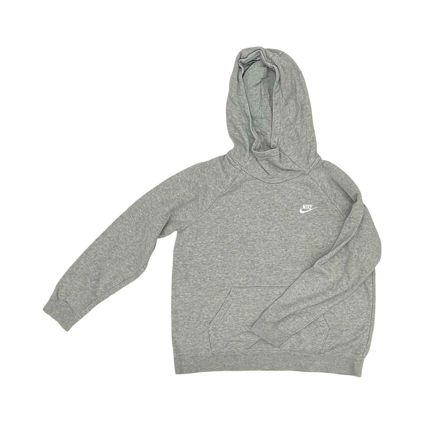 Sweatshirt Hoodie By Nike In Grey, Size:L