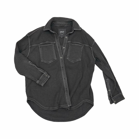 Top Ls By Aerie In Grey, Size:Xxs