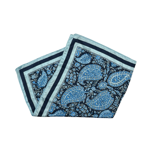 Scarf Square By Clothes Mentor In Blue