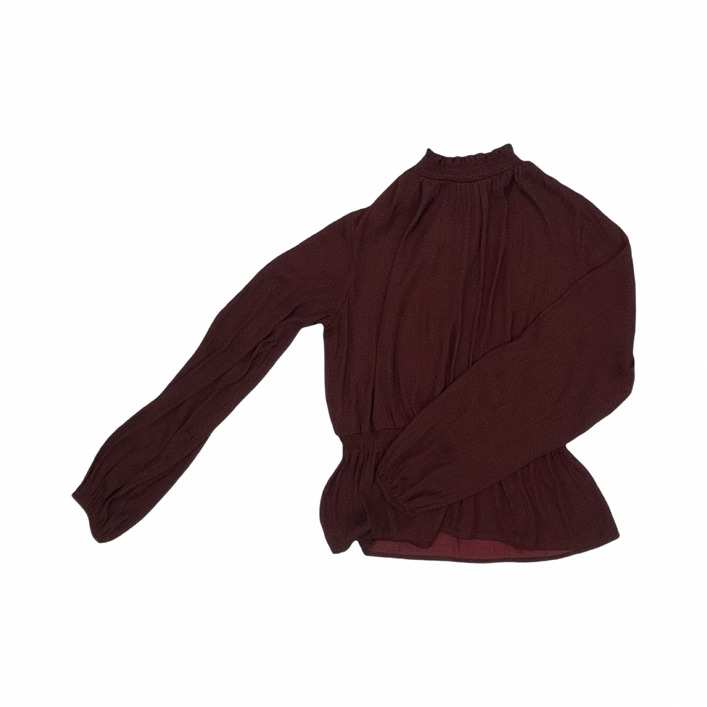 Blouse Ls By Nine West In Red, Size:S