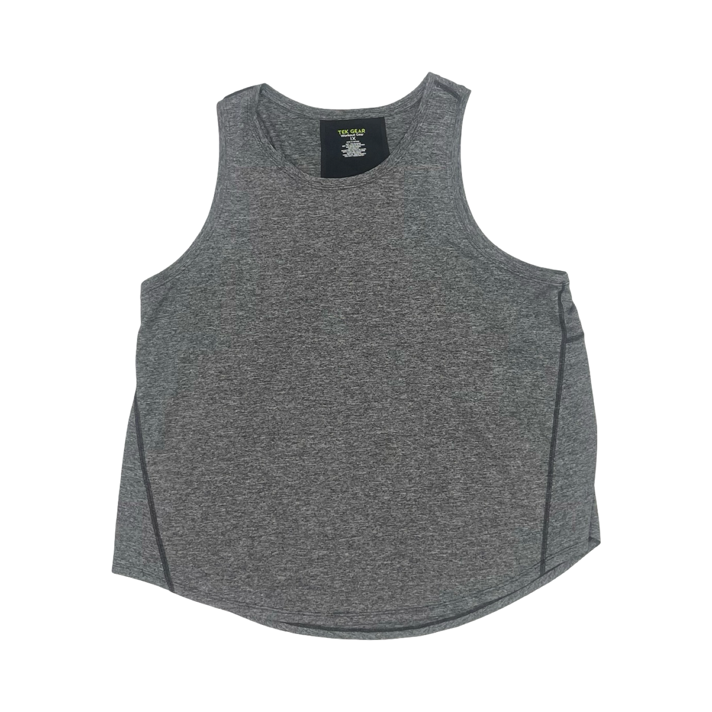 Athletic Tank Top By Tek Gear In Grey, Size:1X