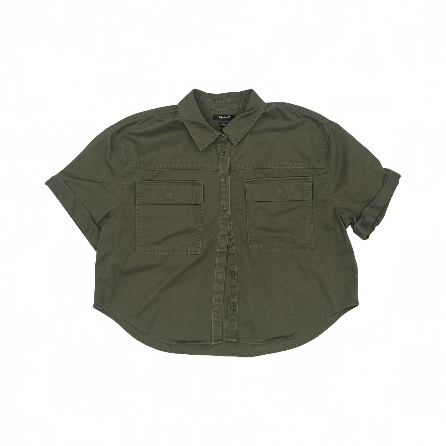 Top Ss By Madewell In Green, Size:Xl