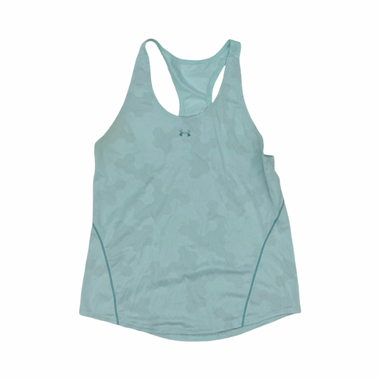 Athletic Tank Top By Under Armour In Aqua, Size:M