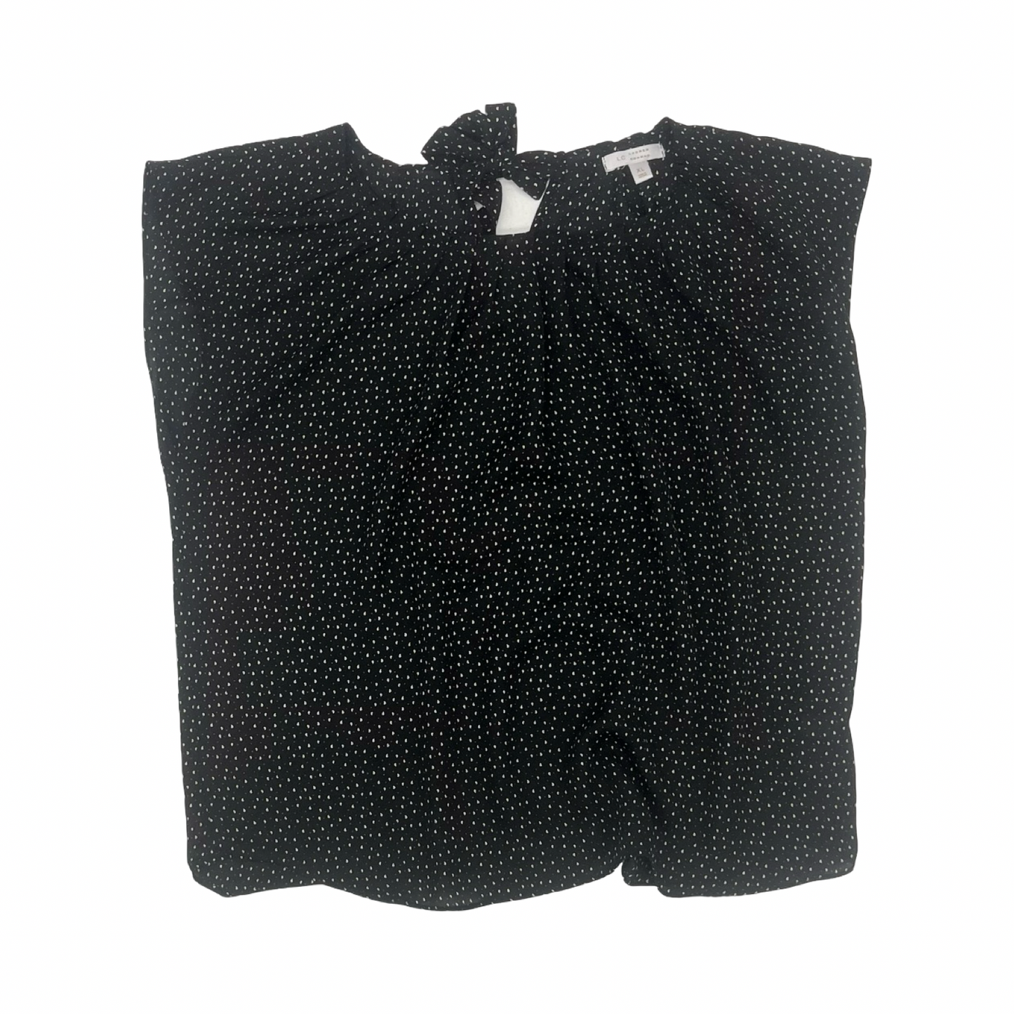 Blouse Sleeveless By Lc Lauren Conrad In Black, Size:Xl
