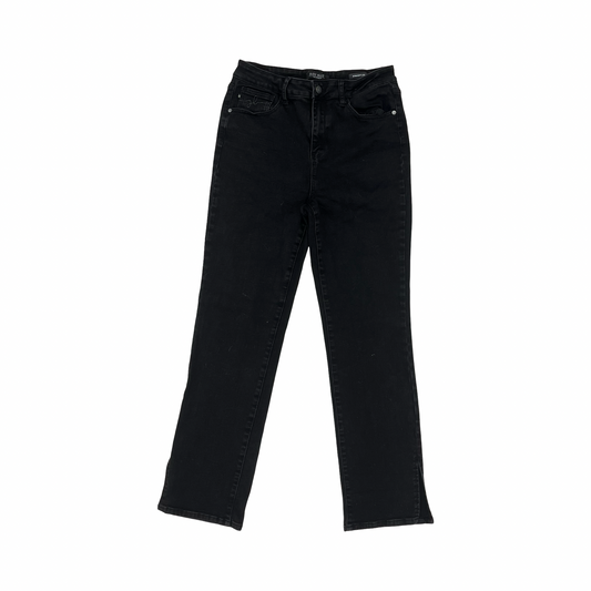 Jeans Straight By Judy Blue In Black, Size:14