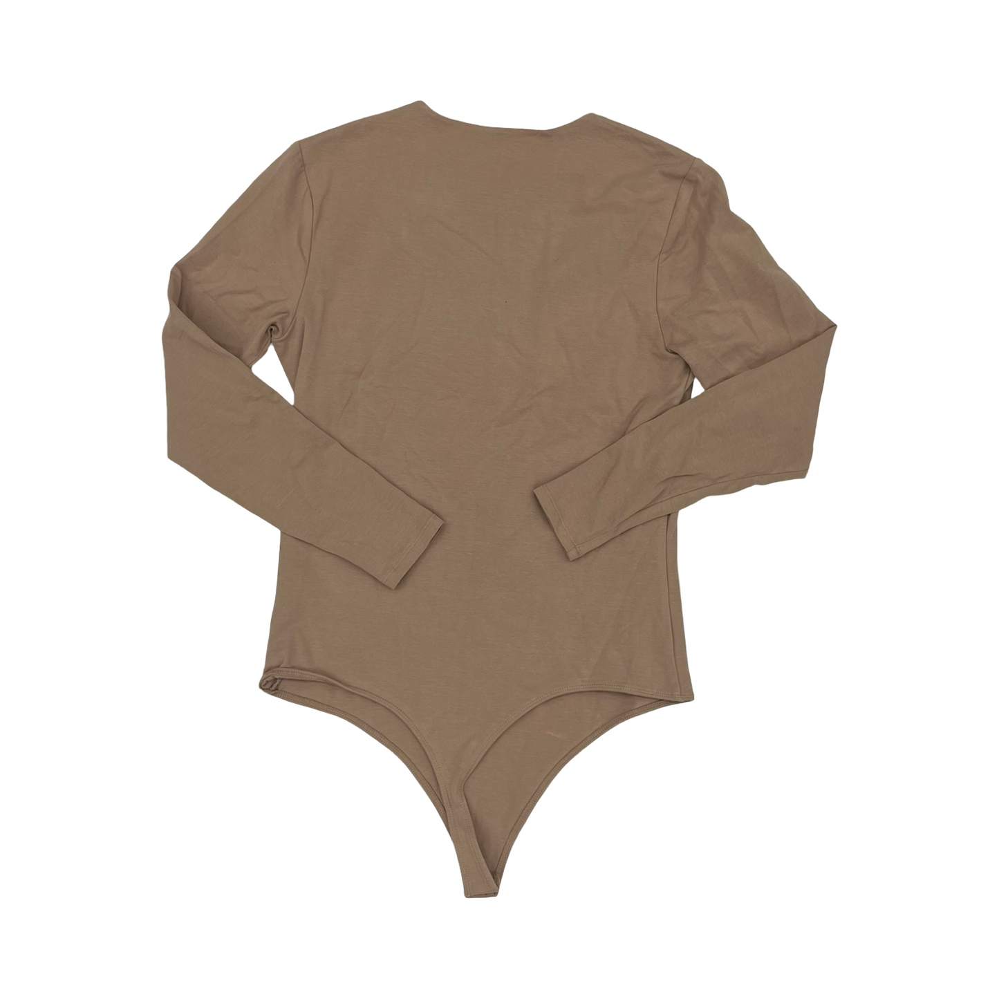 Bodysuit By Abercrombie And Fitch In Tan, Size:Xl