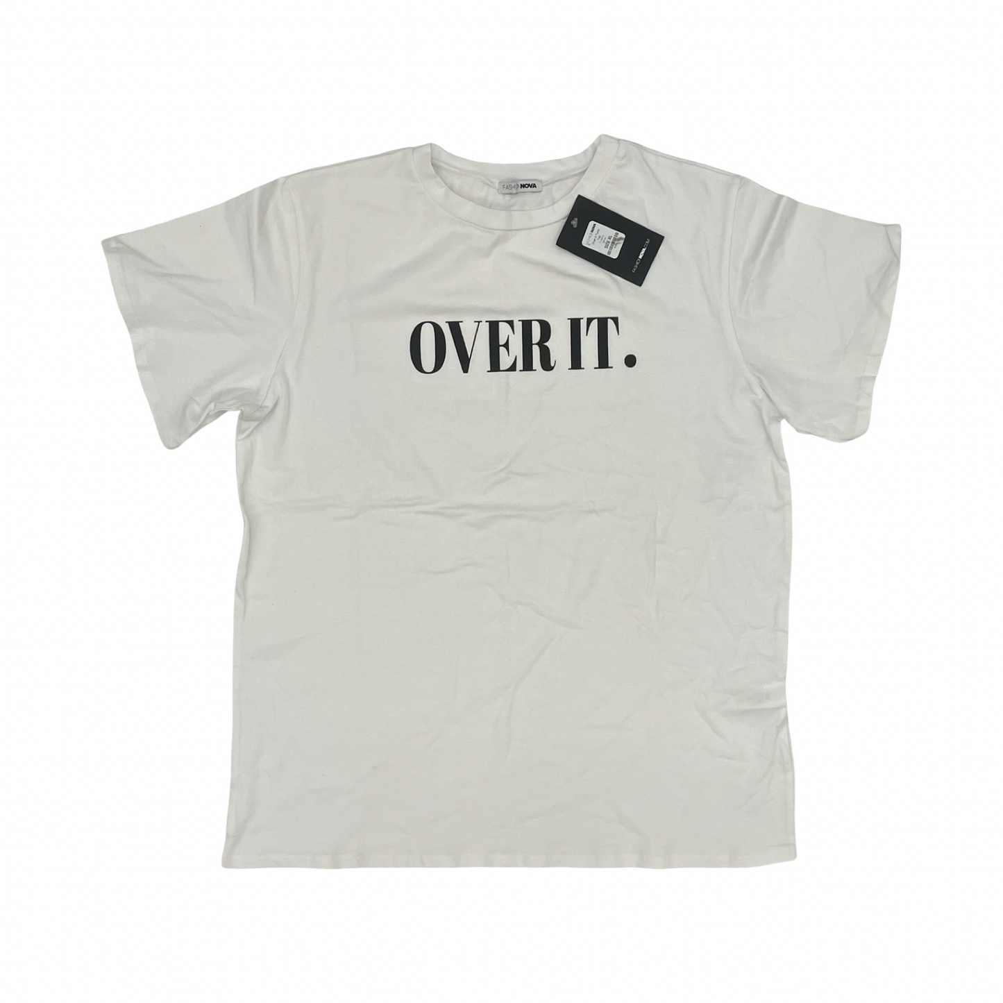 Top Ss By Fashion Nova In White, Size:Xl