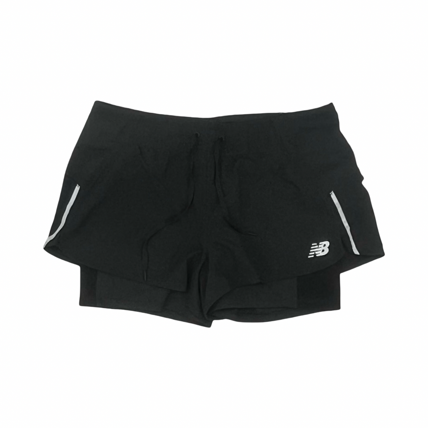 Athletic Shorts By New Balance In Black, Size:M