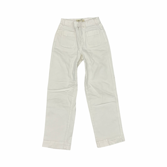 Jeans Straight By Madewell In White Denim, Size:0